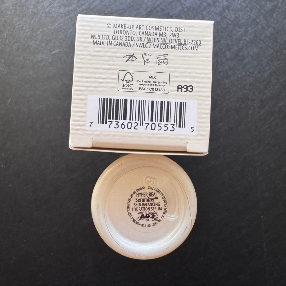 MAC Hyper Real Serumizer Skin Balancing Hydration Serum 50ml NIB - Picture 5 of 5